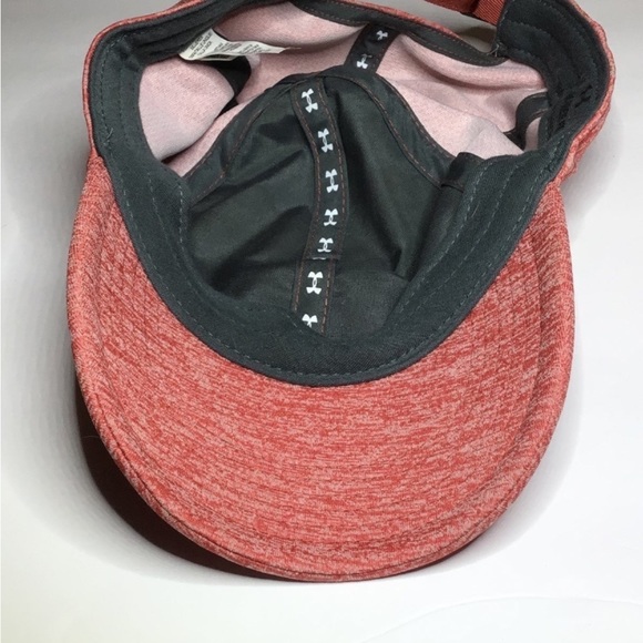 Under Armour Women’s UA Free Fit Heathered Cap Style# 1306297, Red, OSFA - Picture 6 of 12